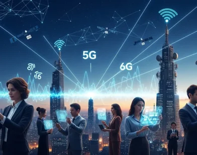 آینده ارتباطات: 5G، 6G و اینترنت ماهواره‌ای